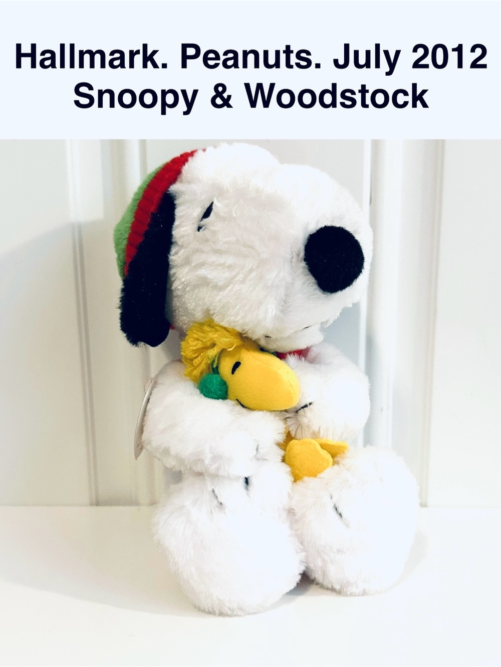Hallmark Peanuts Plush Snoopy & Woodstock 2012 Collectible 🥜